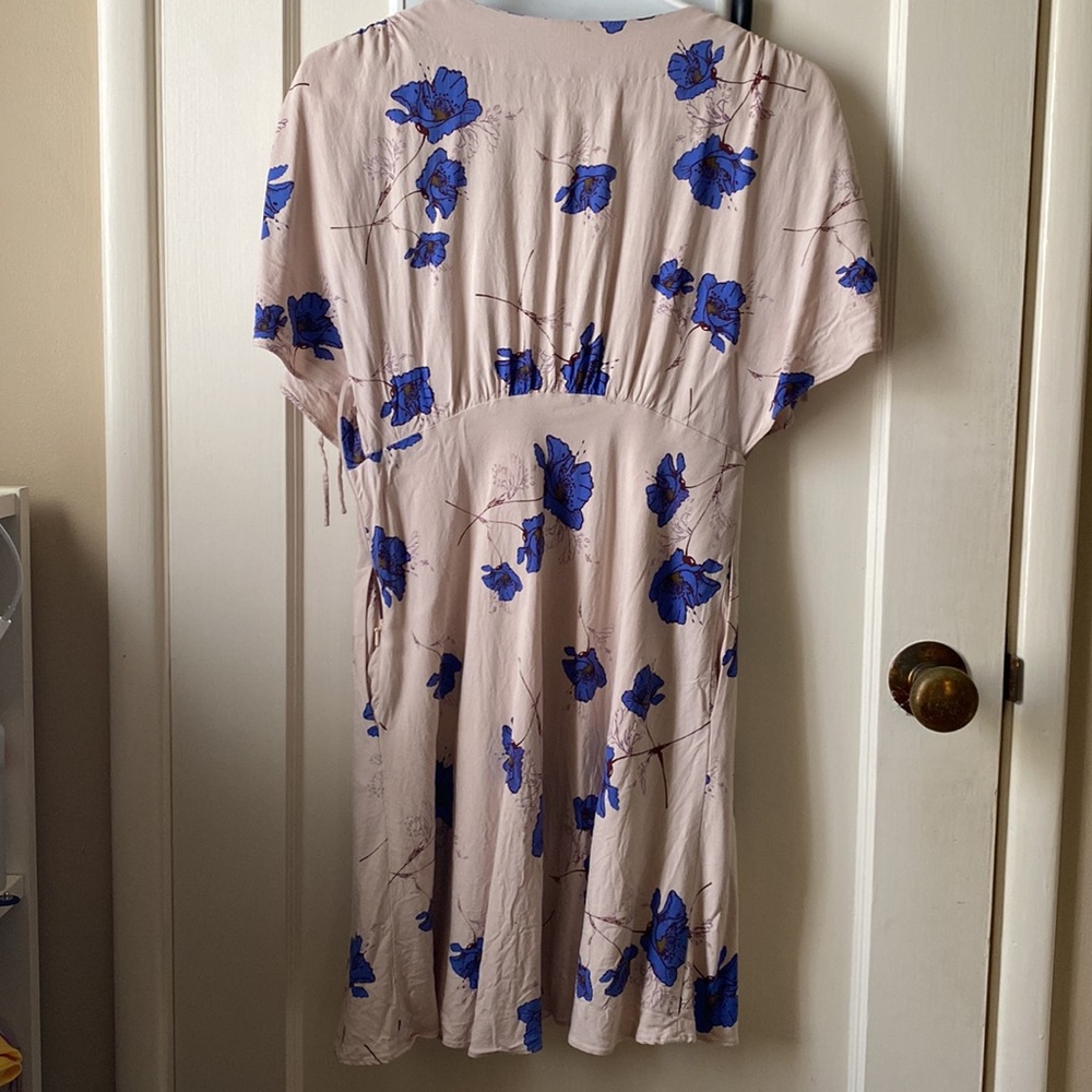 Free People V-Neck Floral Dress - Picture 2 of 5